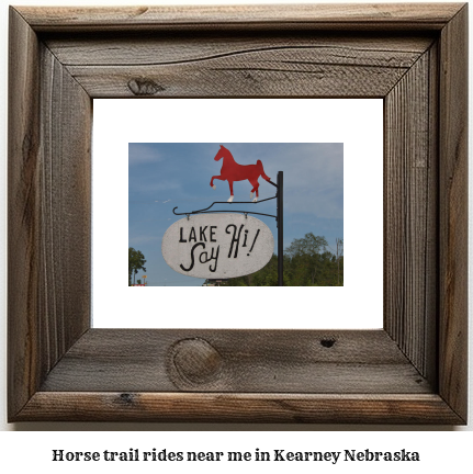 horse trail rides near me in Kearney, Nebraska